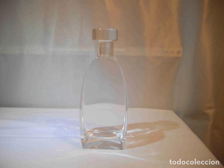 Vintage: BOTELLA CRISTAL TRASPARENTE TAPON - Foto 1