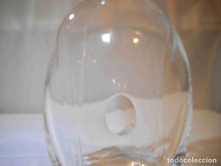 Vintage: BOTELLA CRISTAL TRANS APLASTADA - Foto 4