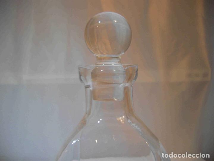 Vintage: BOTELLA CRISTAL TRANS APLASTADA - Foto 5