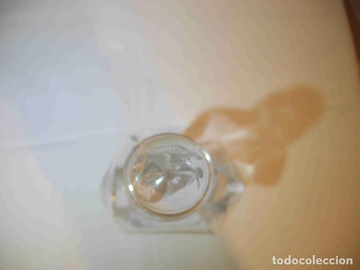 Vintage: BOTELLA CRISTAL TRANS APLASTADA - Foto 6