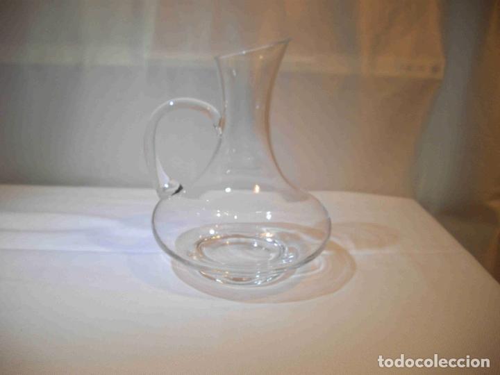 Vintage: DECANTADOR ASA CRISTAL - Foto 1