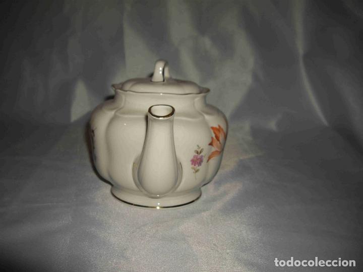 Vintage: TETERA PORCELANA FLORES 4 - Foto 2