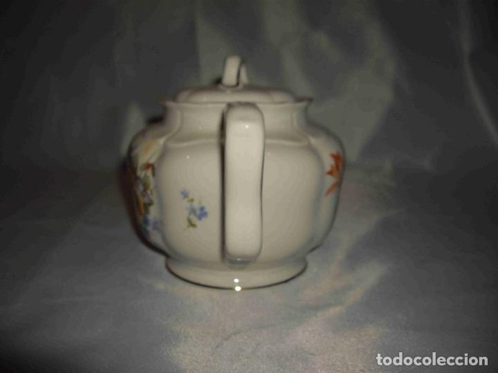 Vintage: TETERA PORCELANA FLORES 4 - Foto 3