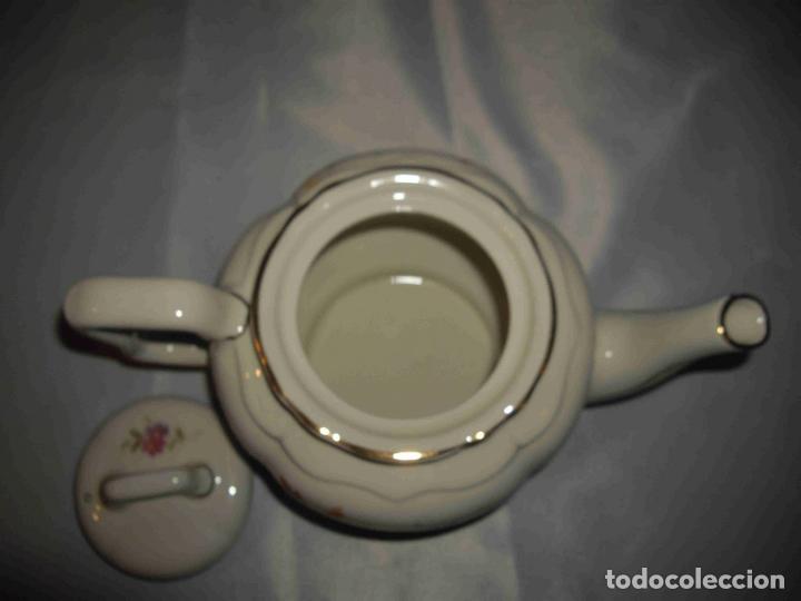 Vintage: TETERA PORCELANA FLORES 4 - Foto 5