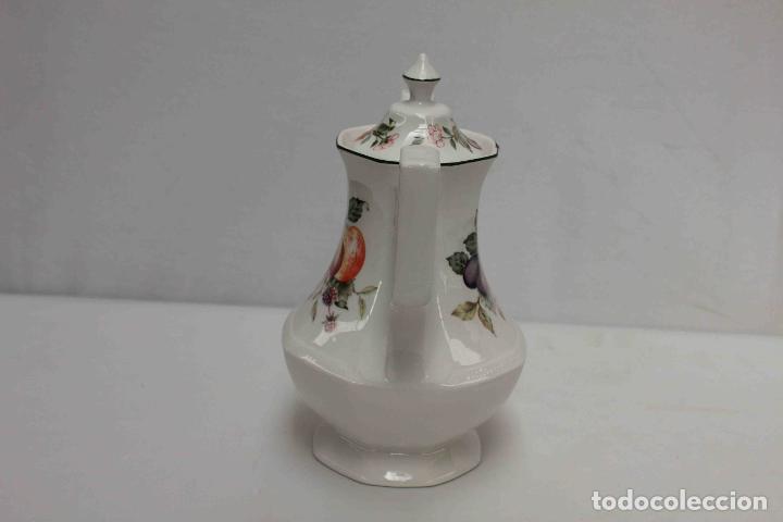 Vintage: CAFETERA PORCELANA INGLESA FRUTAL - Foto 2