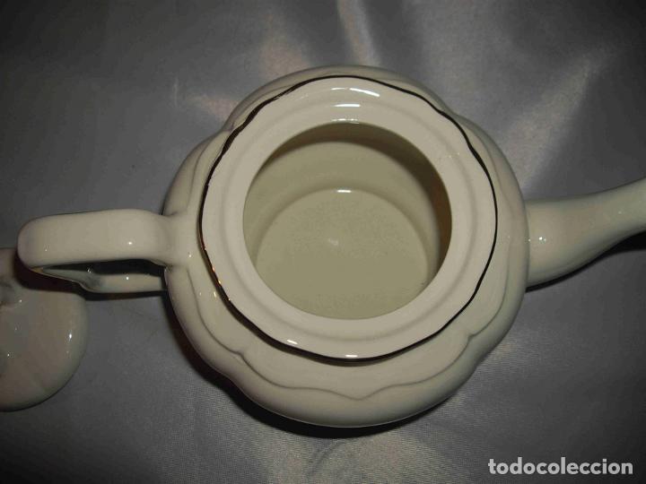 Vintage: TETERA PORCELANA FLORES 3 - Foto 6