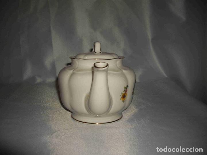 Vintage: TETERA PORCELANA FLORES 2 - Foto 4