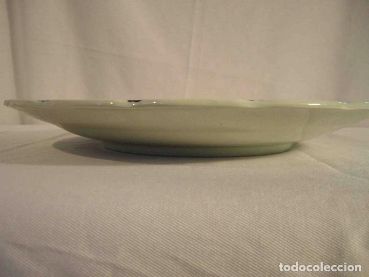 Vintage: PLATO CENTRO MESA PORCELANA DELFT 2 - Foto 5