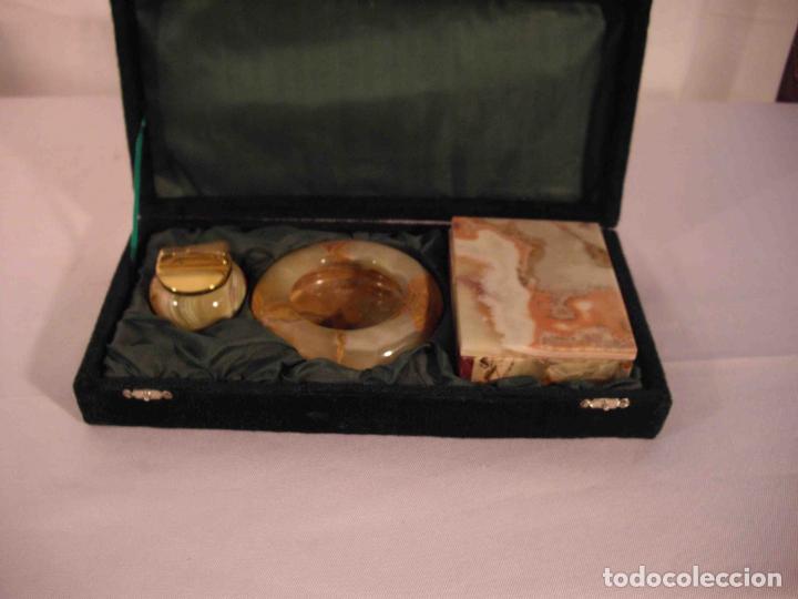 Vintage: SET FUMADOR ONIX - Foto 1