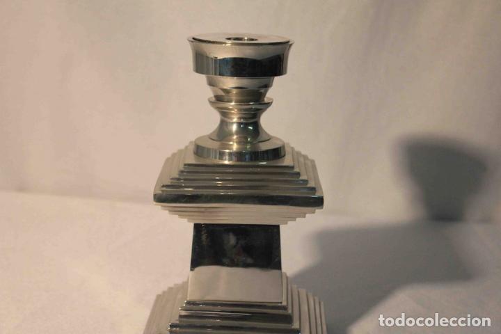 Vintage: CANDELABRO ACERO INOX - Foto 3