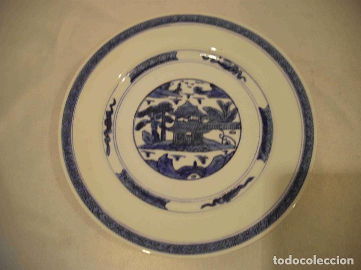Vintage: PLATO CHINO TEMPLO - Foto 2