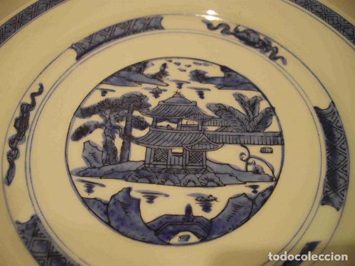 Vintage: PLATO CHINO TEMPLO - Foto 4