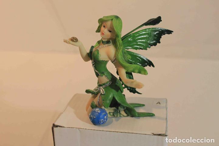 Vintage: 10 FIGURAS RESINA NINFA - Foto 4