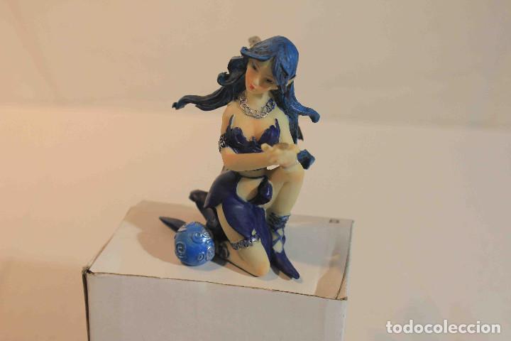 Vintage: 10 FIGURAS RESINA NINFA - Foto 9