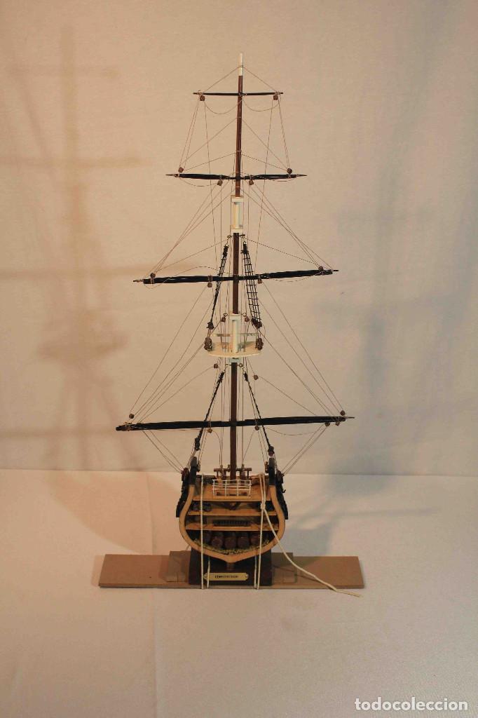 Vintage: MAQUETA SECCION USS CONSTITUTION - Foto 1