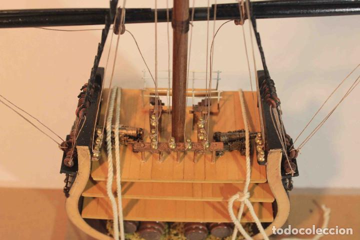 Vintage: MAQUETA SECCION USS CONSTITUTION - Foto 8