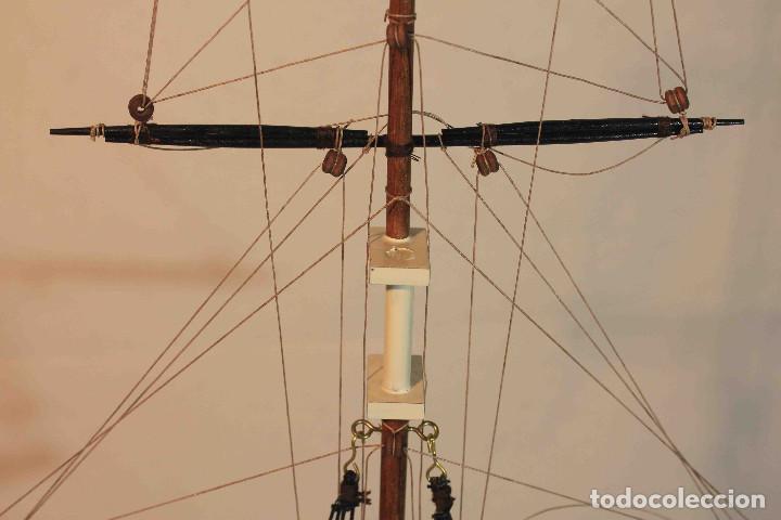 Vintage: MAQUETA SECCION USS CONSTITUTION - Foto 10