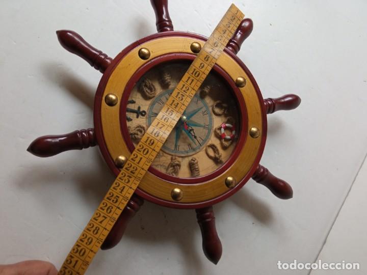 Vintage: Tim&oacute;n de madera reloj - Foto 3