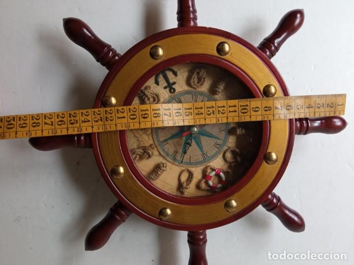 Vintage: Tim&oacute;n de madera reloj - Foto 4