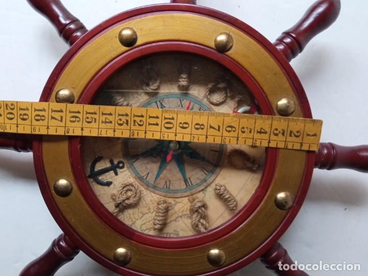Vintage: Tim&oacute;n de madera reloj - Foto 5