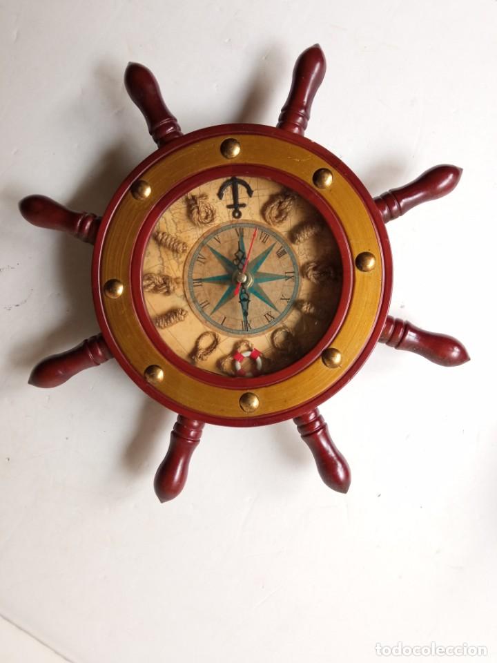Vintage: Tim&oacute;n de madera reloj - Foto 6