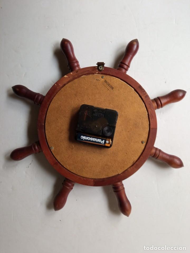 Vintage: Tim&oacute;n de madera reloj - Foto 7