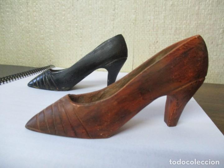 Vintage: DOS ZAPATOS CERAMICA