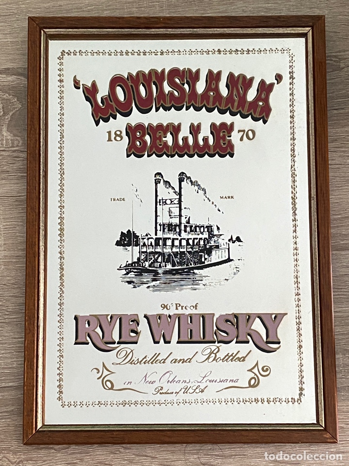 Vintage: Espejo Louisiana Belle