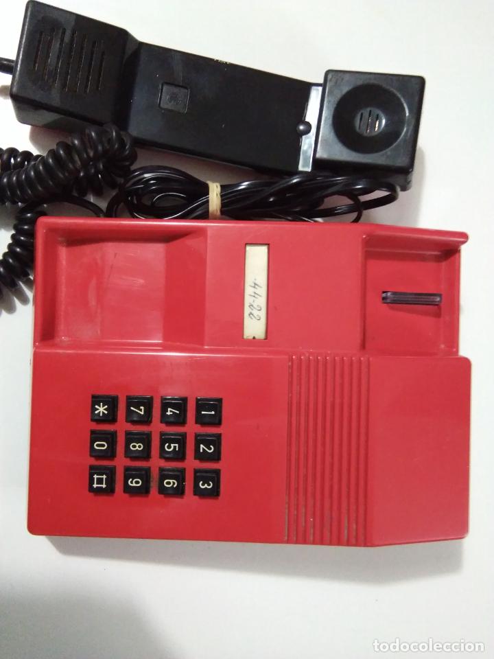 Vintage: TELEFONO ROJO TEIDE FUNCIONANDO - Foto 6