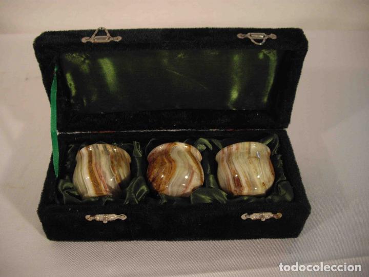 Vintage: SET TRES CHUPITOS ONIX - Foto 2