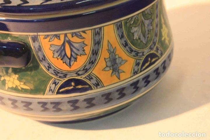 Vintage: CAZUELA ESMALTADA VERDE - Foto 6