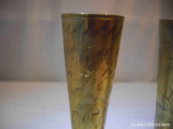 Vintage: PAREJA COPAS BRONCE - Foto 3