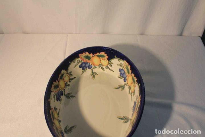 Vintage: ENSALADERA OVAL MELOCOTONES - Foto 3