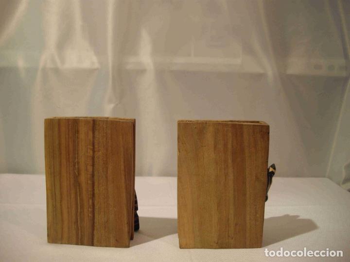 Vintage: APOYALIBRO MADERA CEBRA - Foto 4