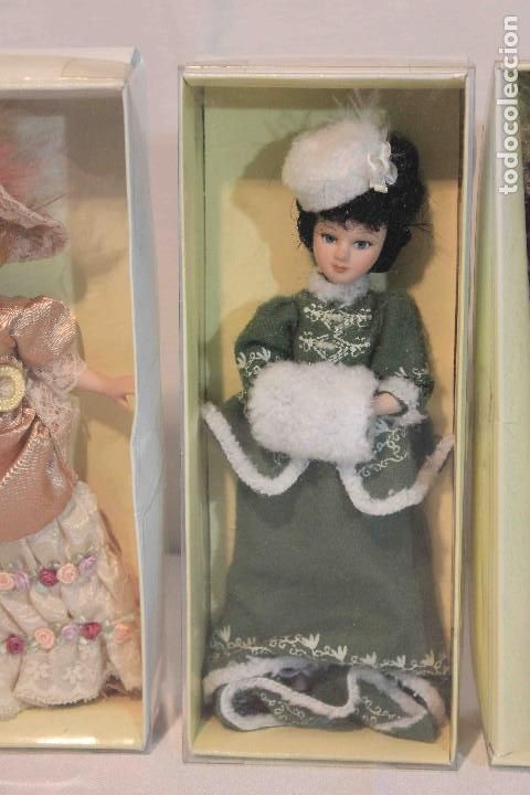 Vintage: SET 5 MU&Ntilde;ECAS PORCELANA - Foto 3