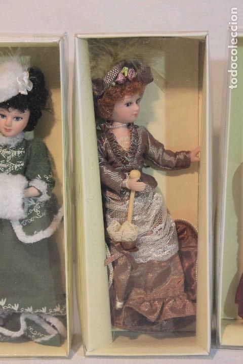 Vintage: SET 5 MU&Ntilde;ECAS PORCELANA - Foto 4