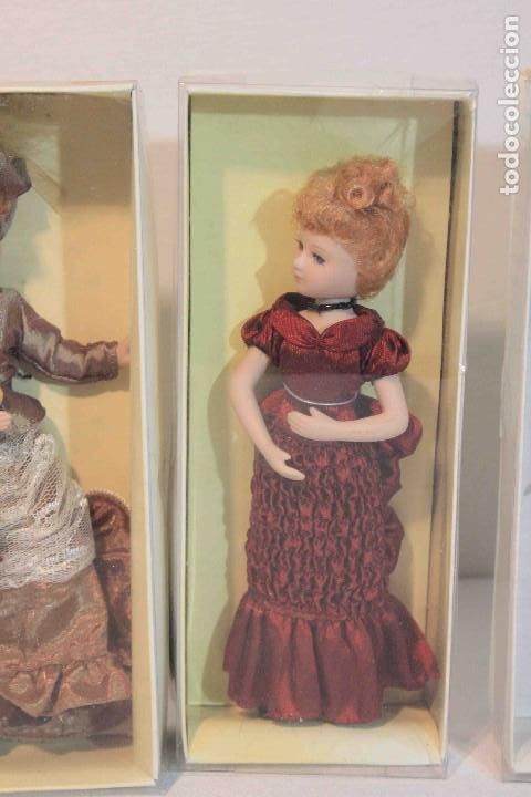 Vintage: SET 5 MU&Ntilde;ECAS PORCELANA - Foto 5
