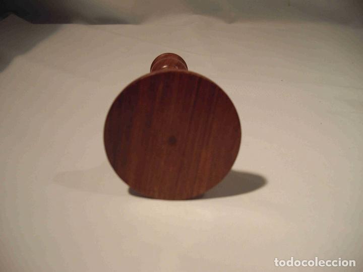 Vintage: CANDELABRO MADERA 18 - Foto 5
