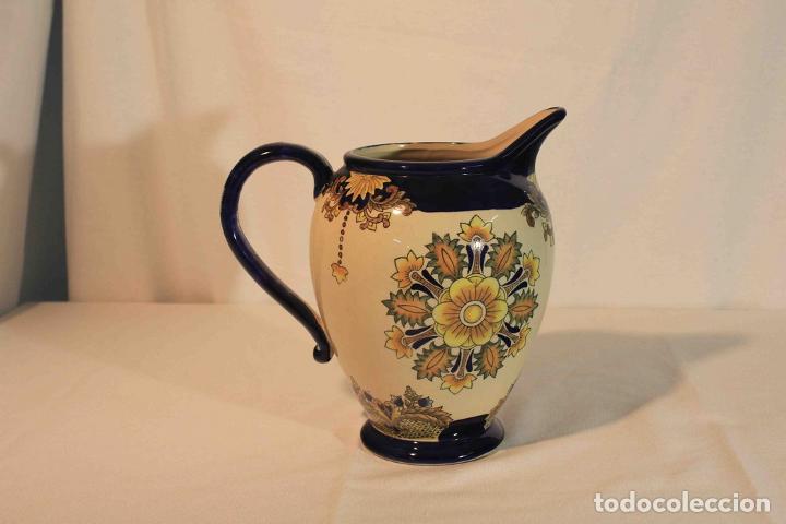 Vintage: JARRA DECORADA FLOR AMARILLA - Foto 3