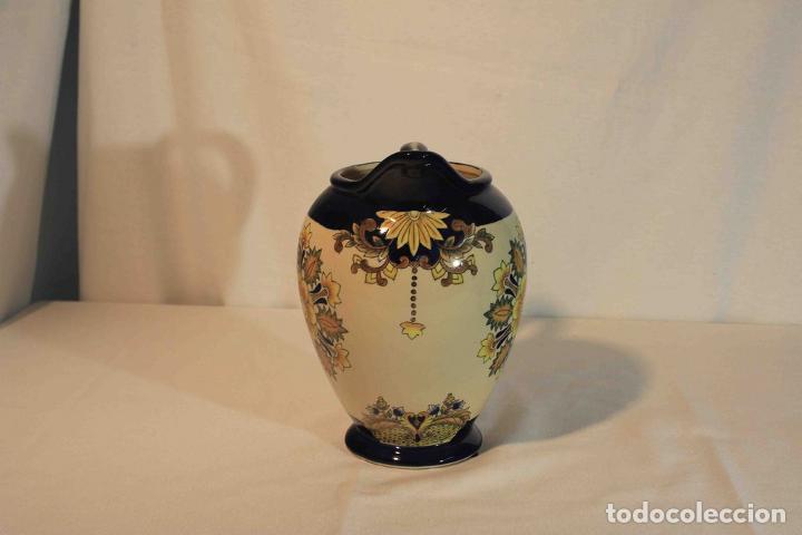 Vintage: JARRA DECORADA FLOR AMARILLA - Foto 4