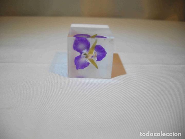 Vintage: MECHERO MESA FLOR LILAQ - Foto 5