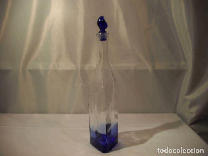 Vintage: BOTELLA CRISTAL TAPON LUNA&ordm; - Foto 4