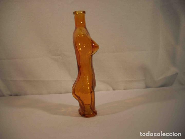 Vintage: BOTELLA CUERPO MUJER AMBAR - Foto 2