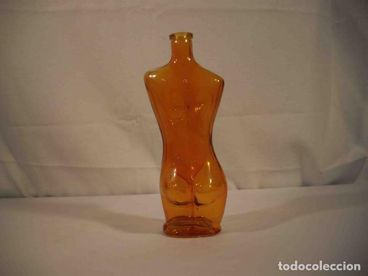 Vintage: BOTELLA CUERPO MUJER AMBAR - Foto 3