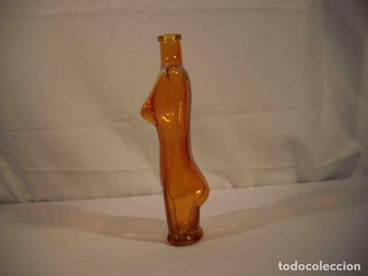 Vintage: BOTELLA CUERPO MUJER AMBAR - Foto 4