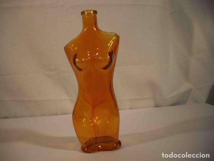 Vintage: BOTELLA CUERPO MUJER AMBAR - Foto 1