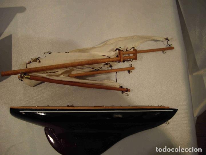 Vintage: MEDIA SILUETA VELERO