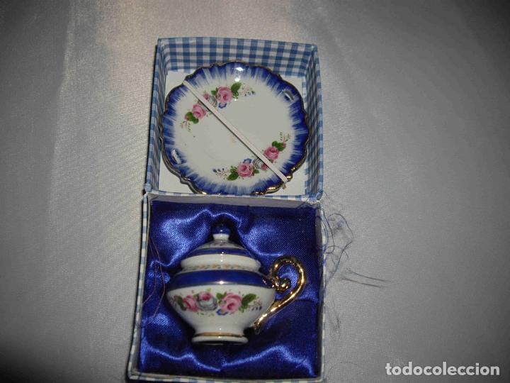 Vintage: MINIAZUCARERO PORCELANA - Foto 1