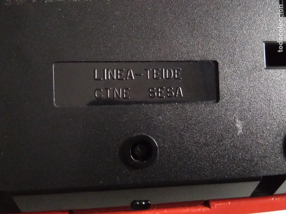 Vintage: TELEFONO ROJO TEIDE FUNCIONANDO - Foto 10