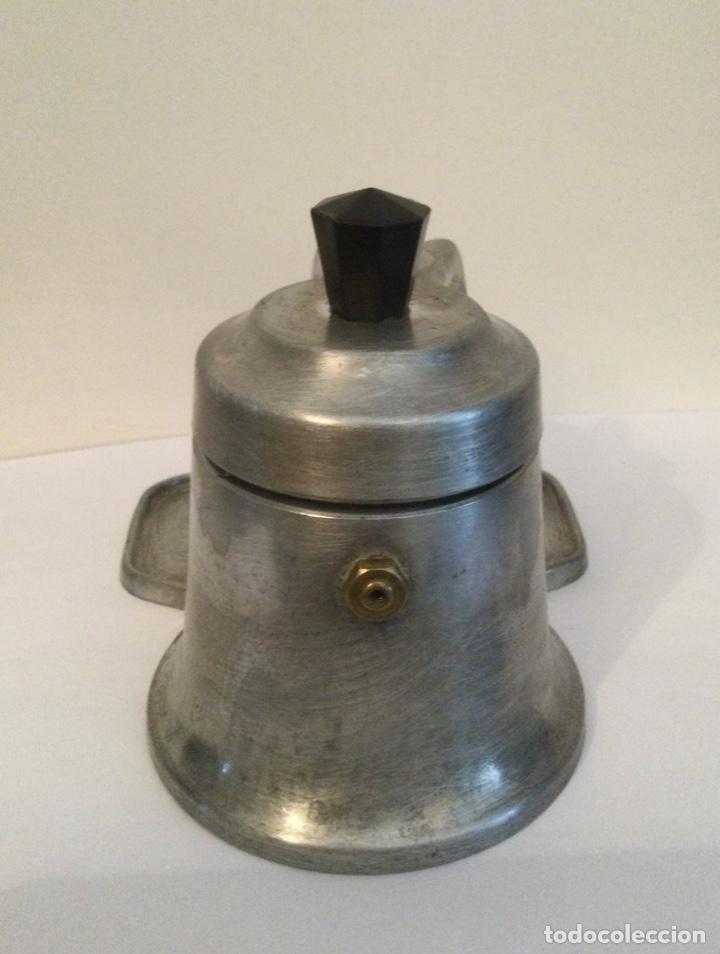 Vintage: MINI CAFETERA MIGNON 2 TAZAS ALUMINIO OMG - Foto 4